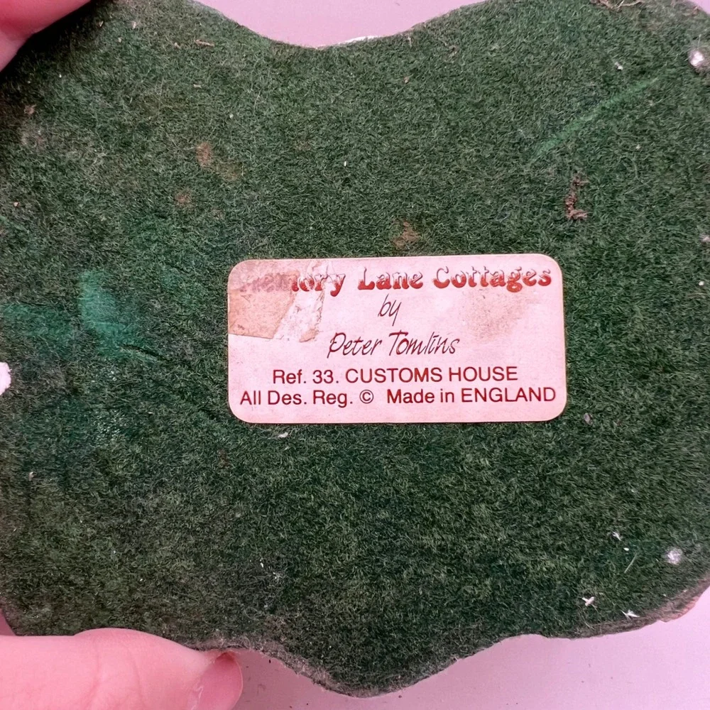Peter‎ Tomlins Naturecrafts Memory Lane Cottages Custom House 1986 England